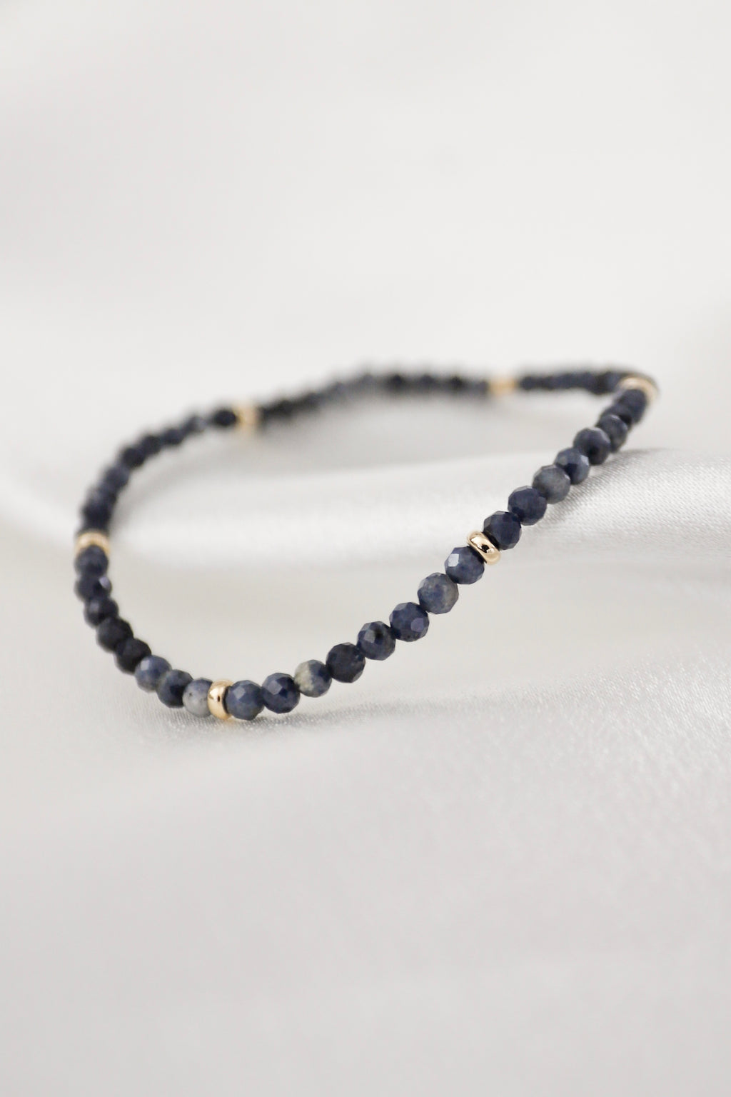 September Birthstone Bracelet: Sapphire