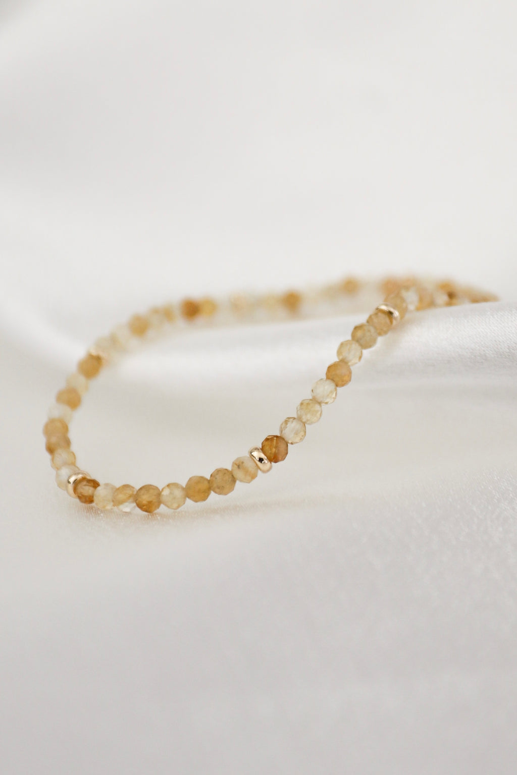 November Birthstone Bracelet: Citrine