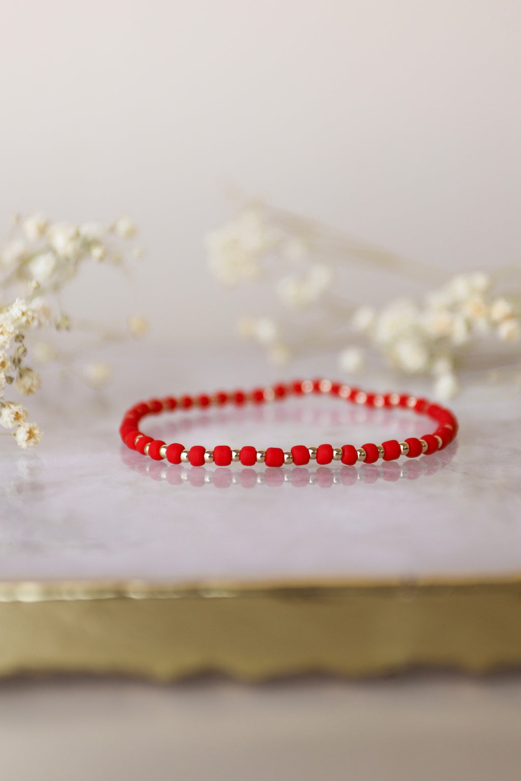 Seed Bead | Matte Scarlet