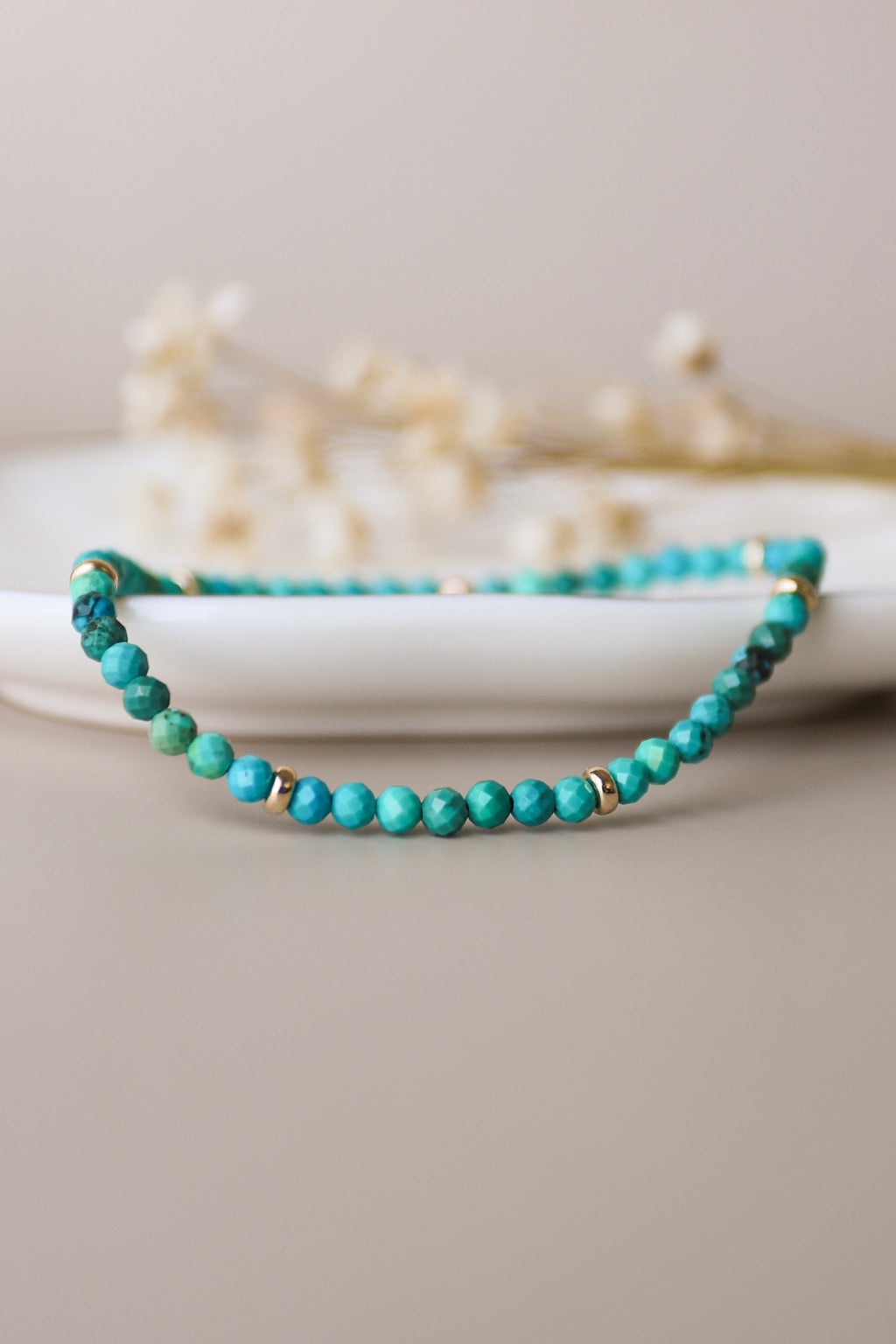 December Birthstone Bracelet: Turquoise