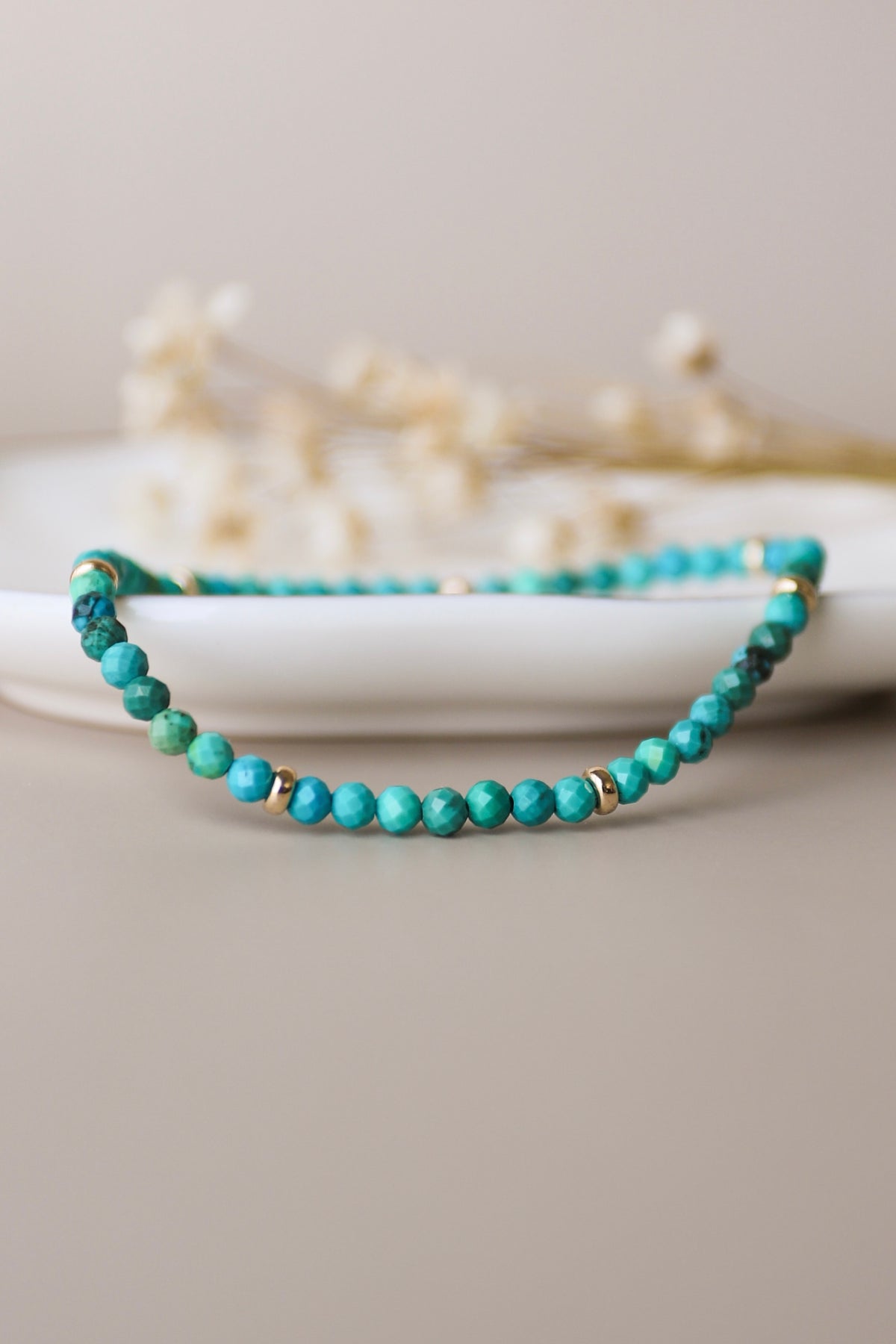 December Birthstone Bracelet: Turquoise