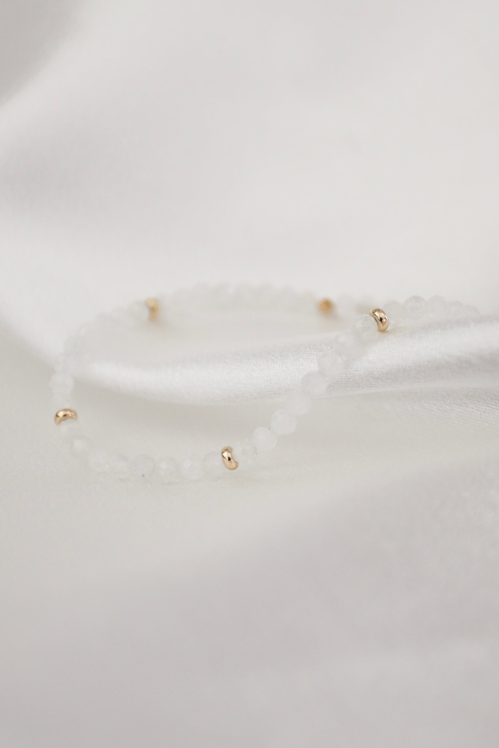 June Birthstone Bracelet: Moonstone