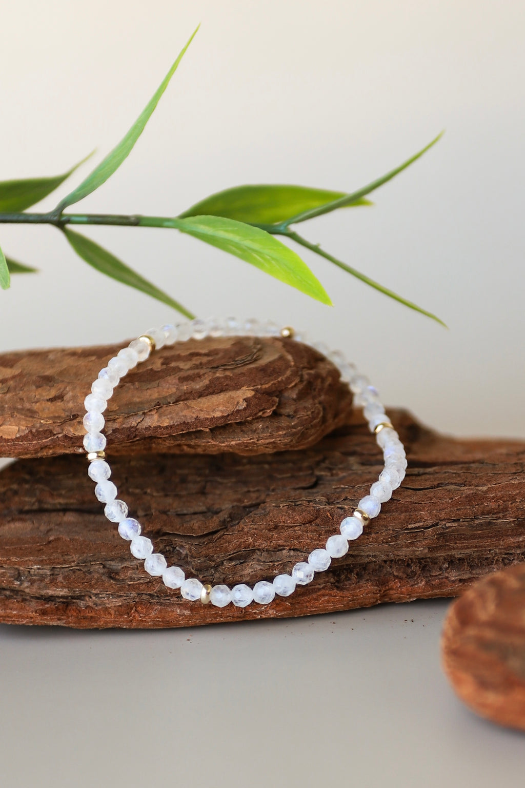June Birthstone Bracelet: Moonstone