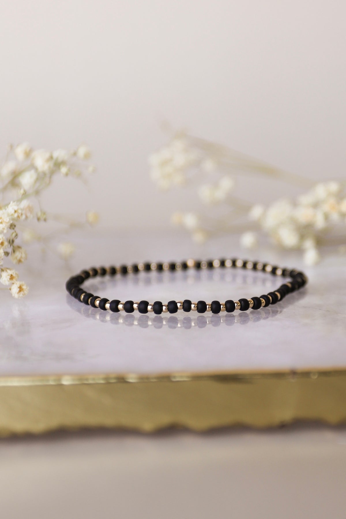 Seed Bead | Matte Black