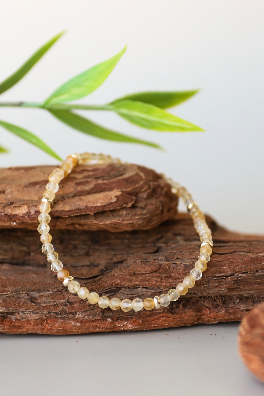 November Birthstone Bracelet: Citrine