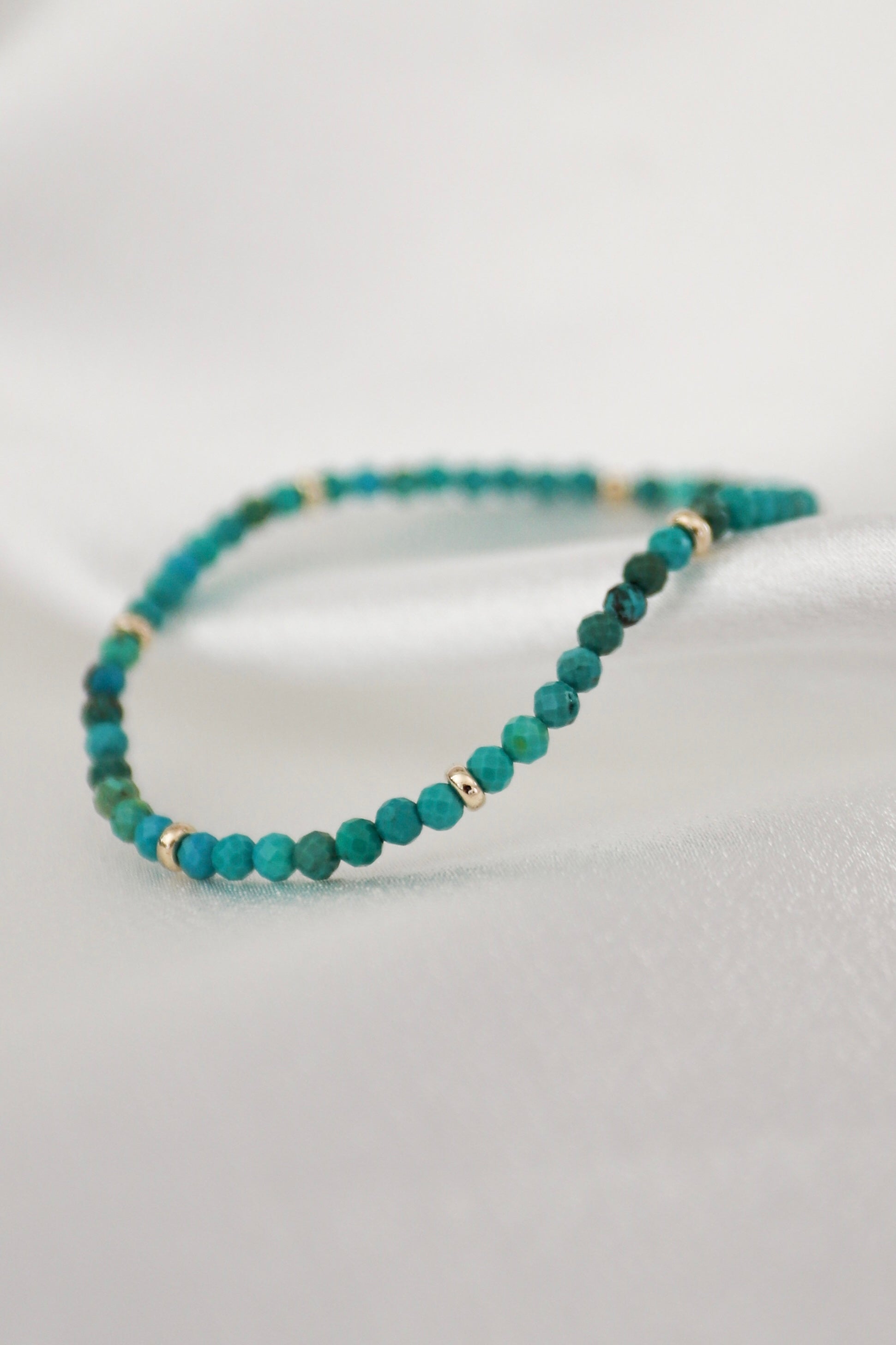 December Birthstone Bracelet: Turquoise
