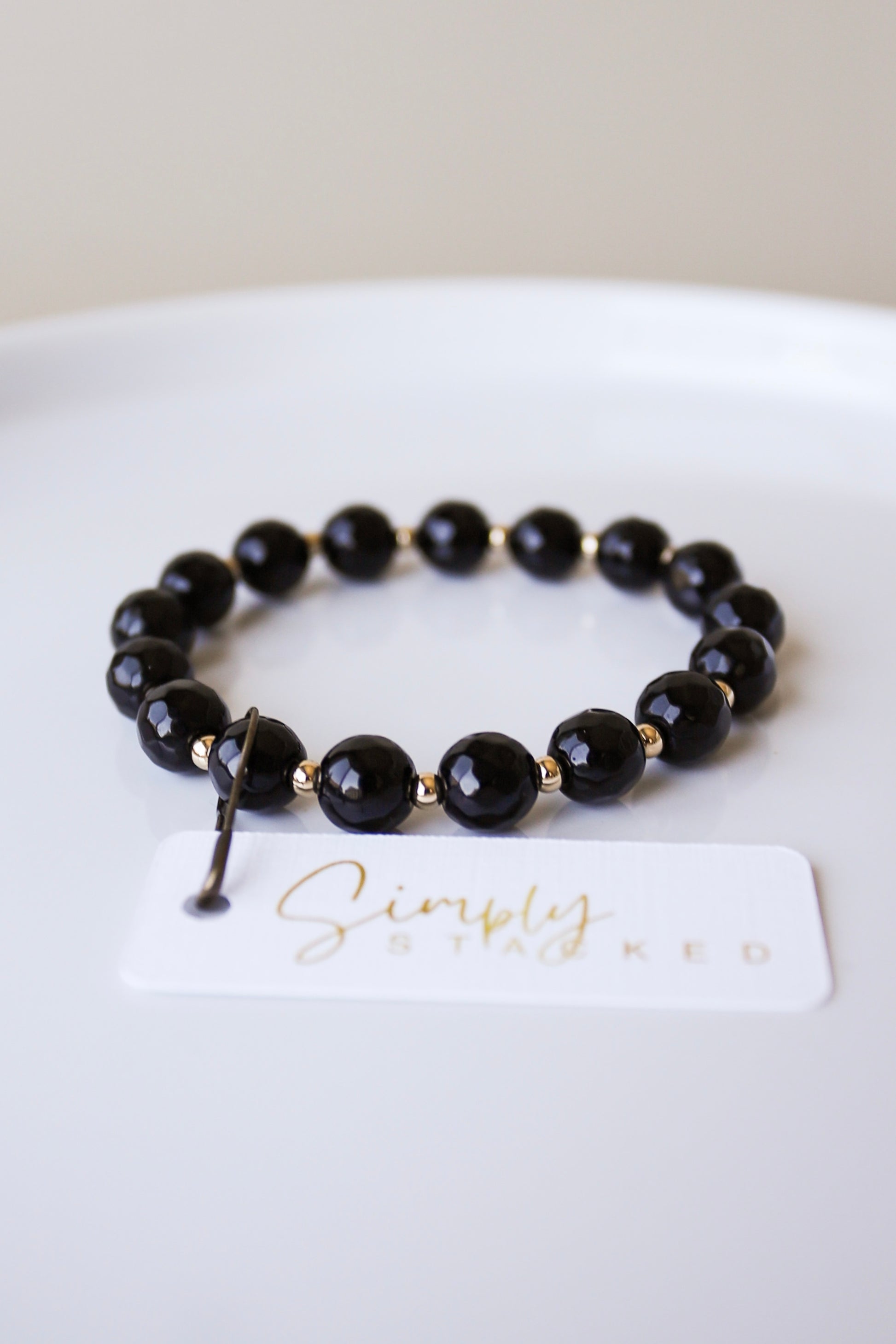 DISCOUNTED | 8mm Black Onyx