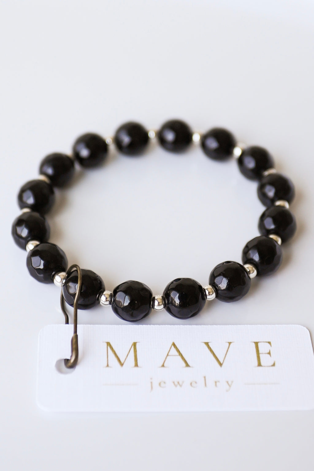DISCOUNTED | 8mm Black Onyx