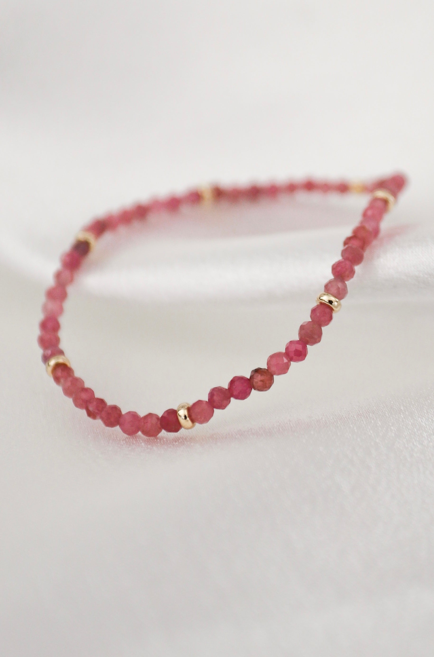 October Birthstone Bracelet: Tourmaline