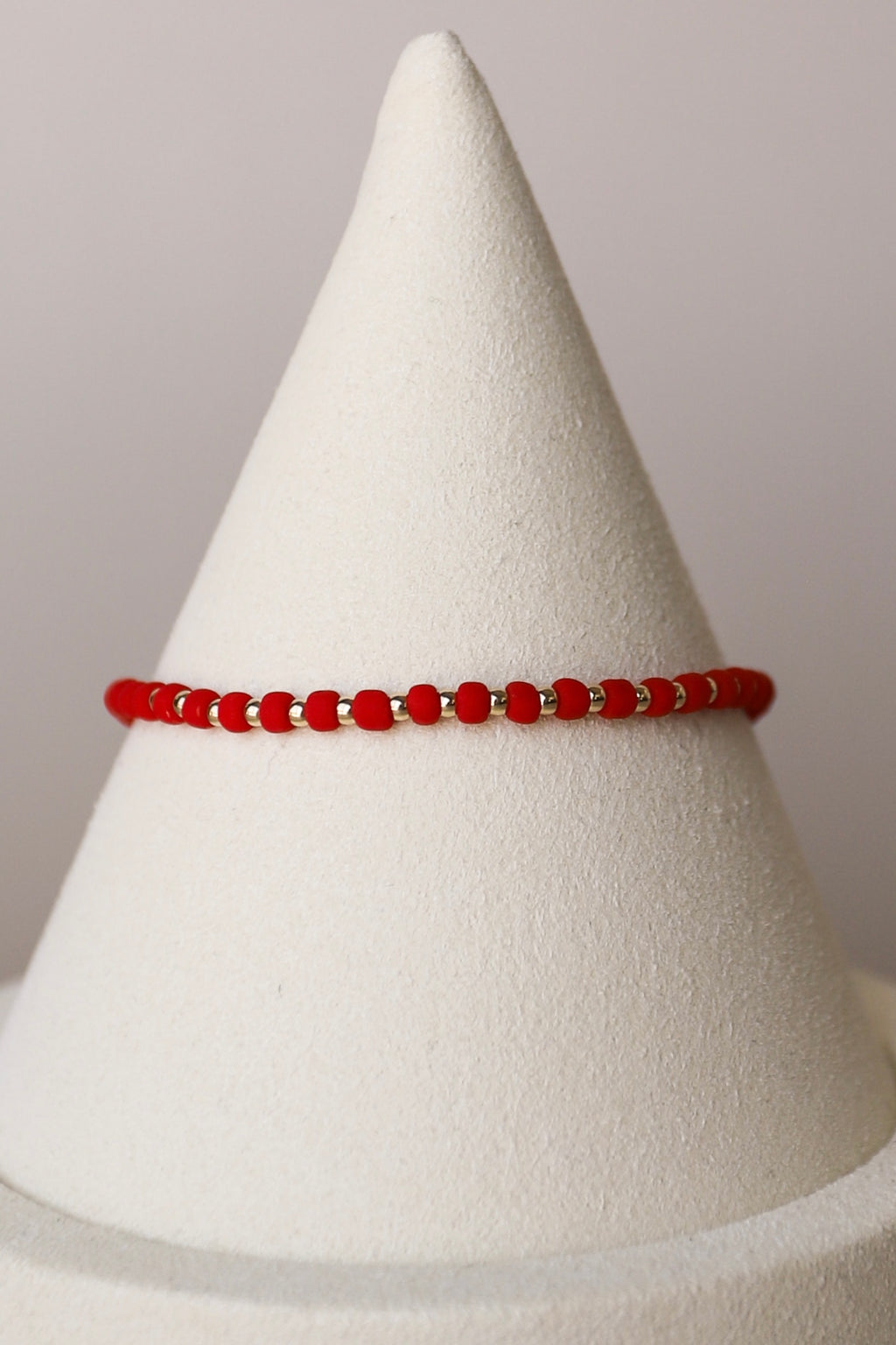 Seed Bead | Matte Scarlet