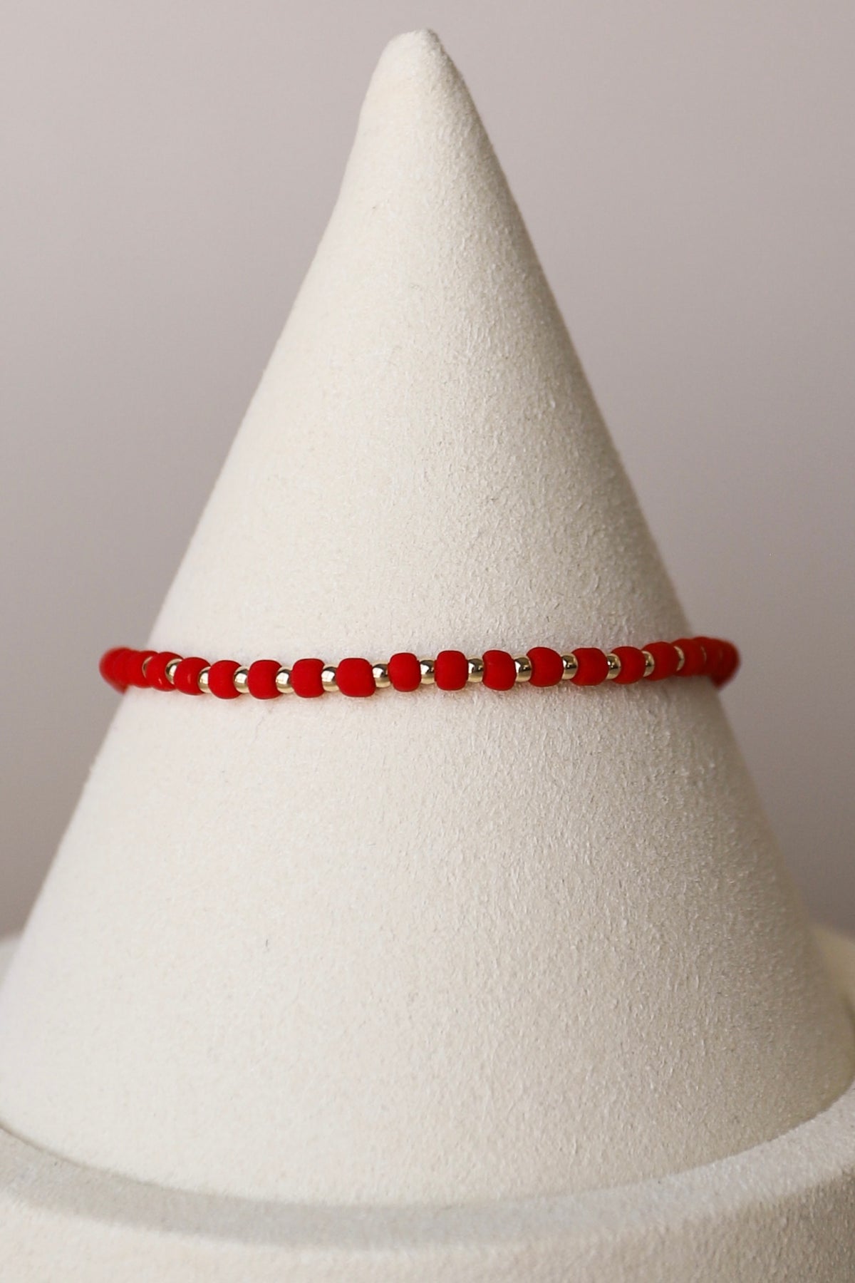 Seed Bead | Matte Scarlet