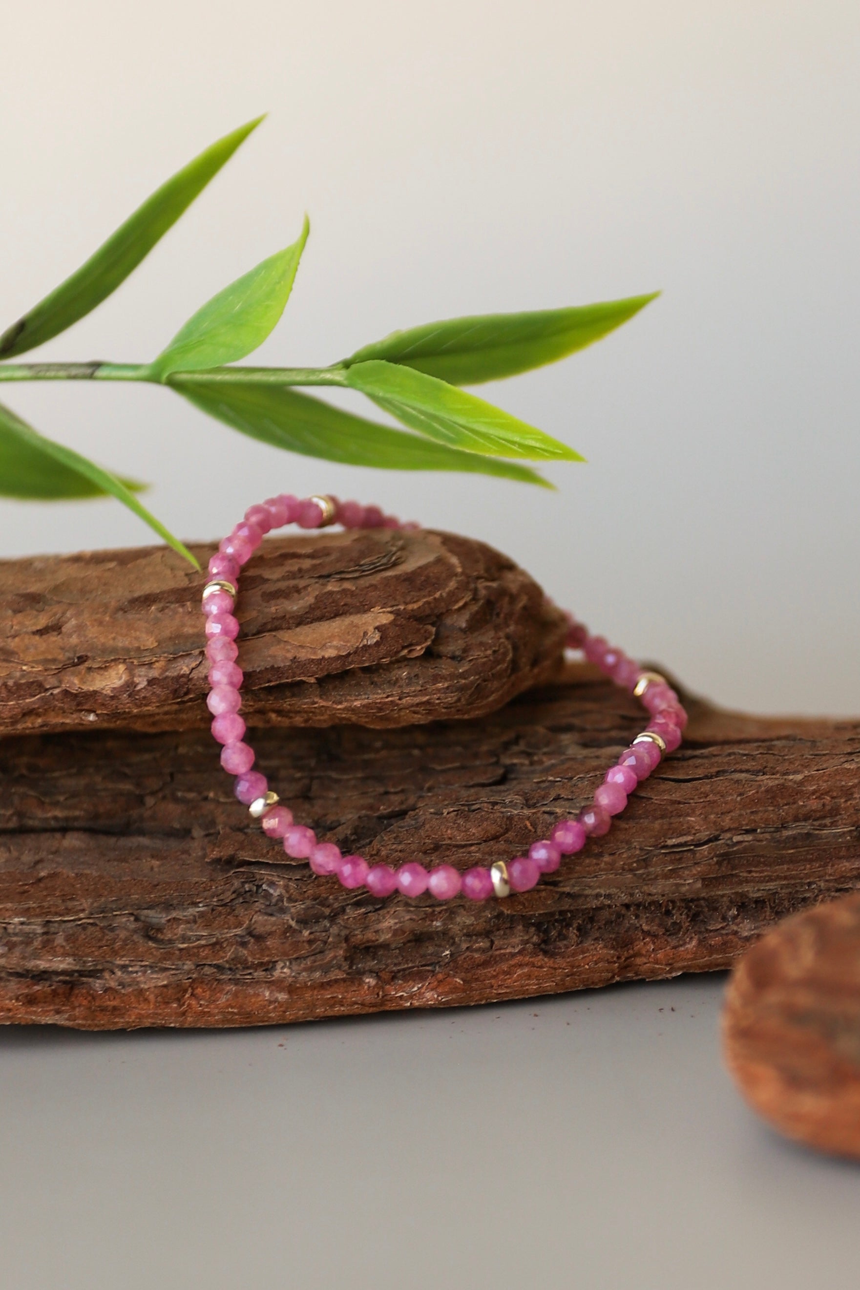 October Birthstone Bracelet: Tourmaline
