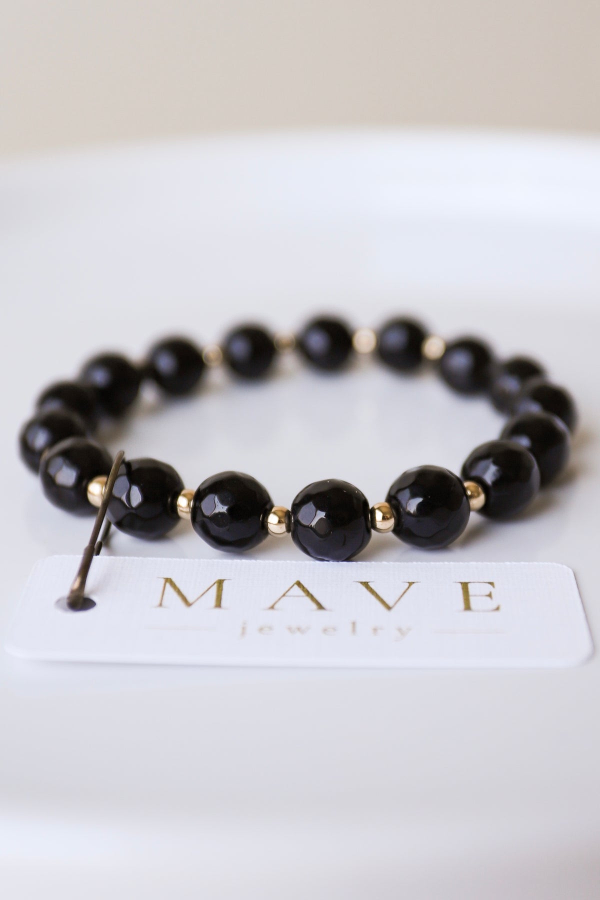 DISCOUNTED | 8mm Black Onyx