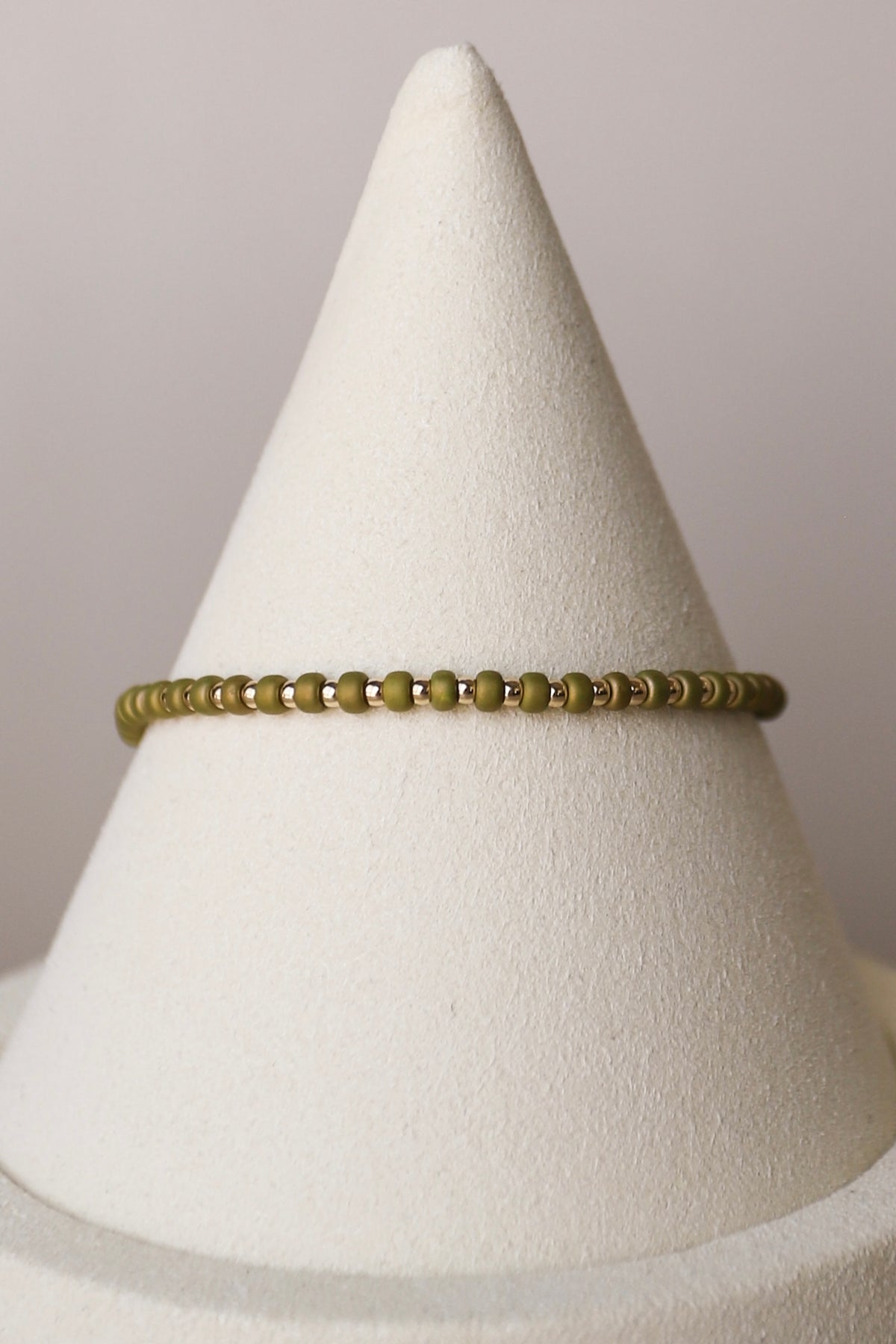 Seed Bead | Matte Olive