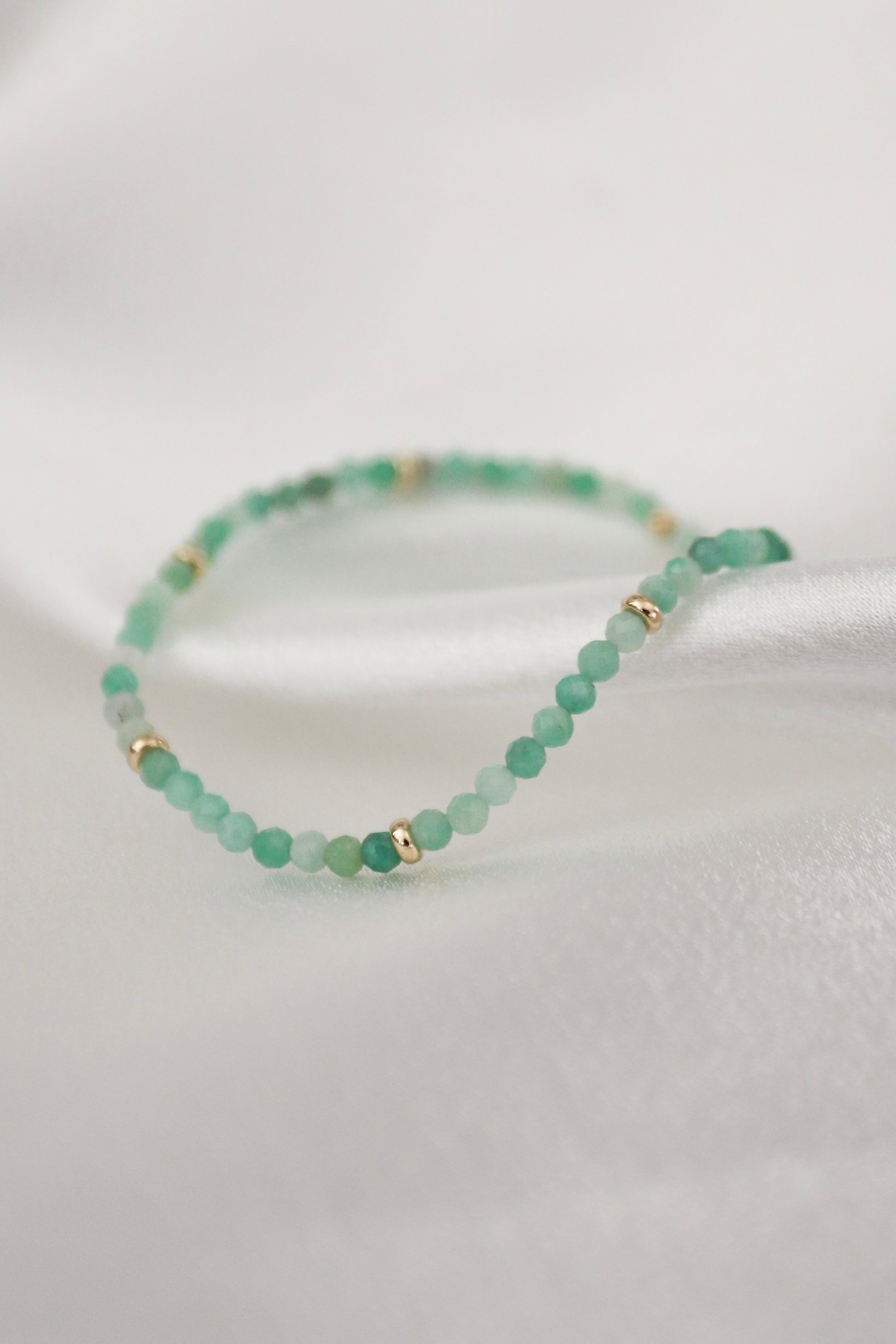 May Birthstone Bracelet: Emerald