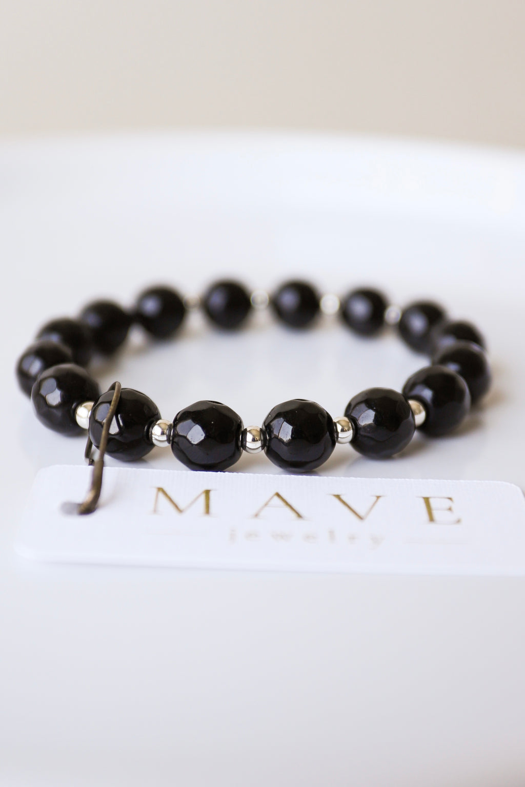 DISCOUNTED | 8mm Black Onyx