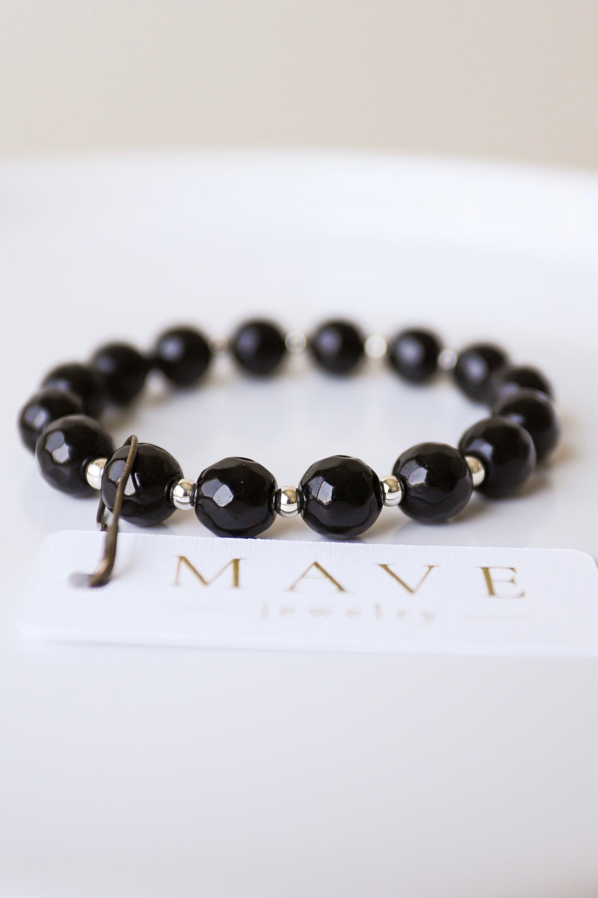 DISCOUNTED | 8mm Black Onyx